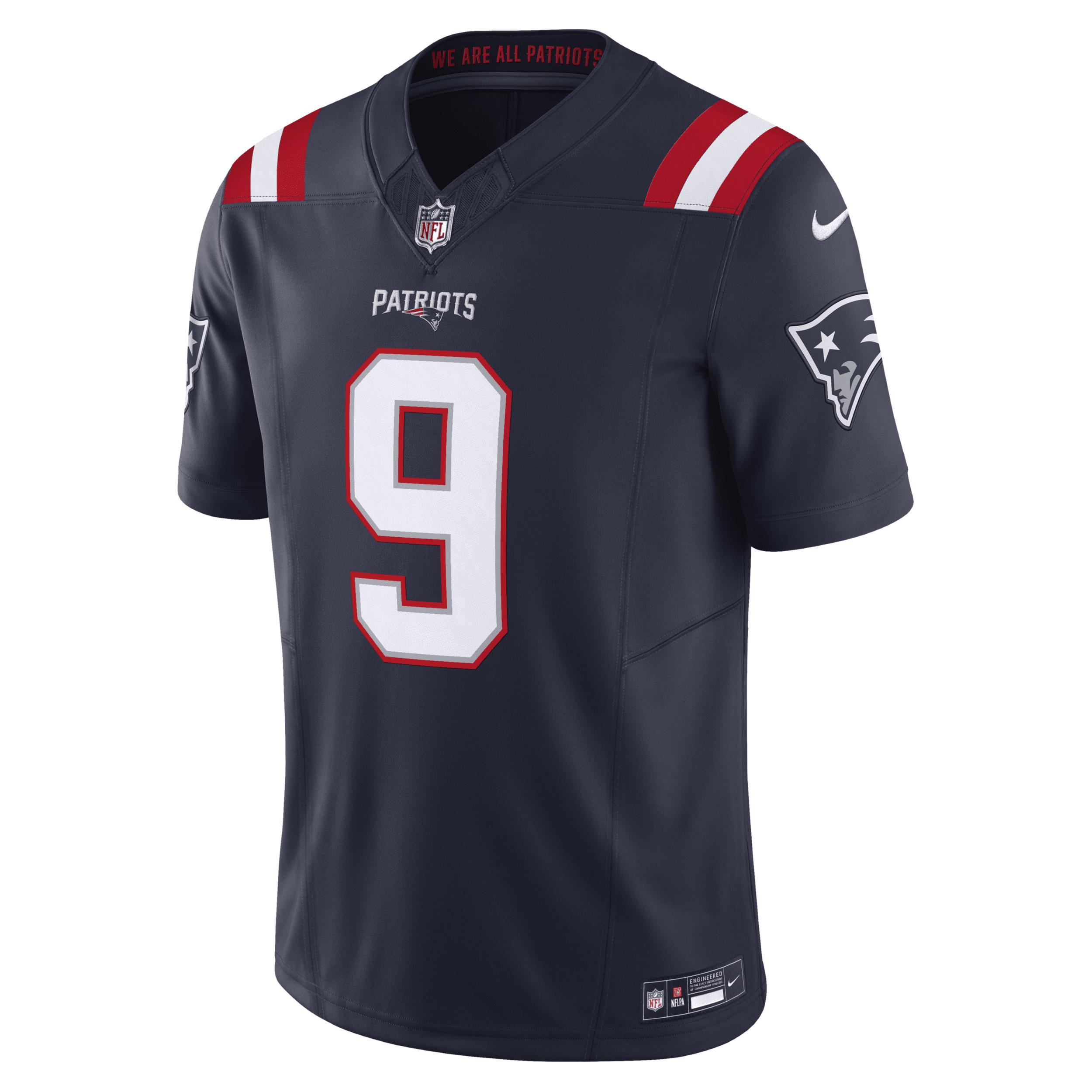 Men's Nike Matthew Judon Navy New England Patriots Vapor F.U.S.E. Limited Jersey, Size: 3XL, Blue Product Image
