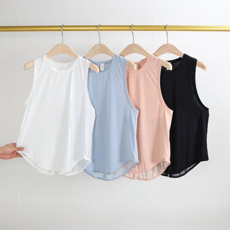 Plain Sports Tank Top Product Image