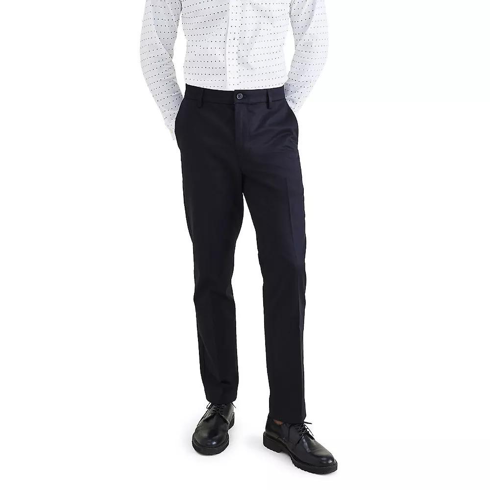 Men's Dockers® Signature Iron-Free Stain Defender Slim-Fit Khaki Pants, Size: 30 X 32, Beautiful Black Product Image