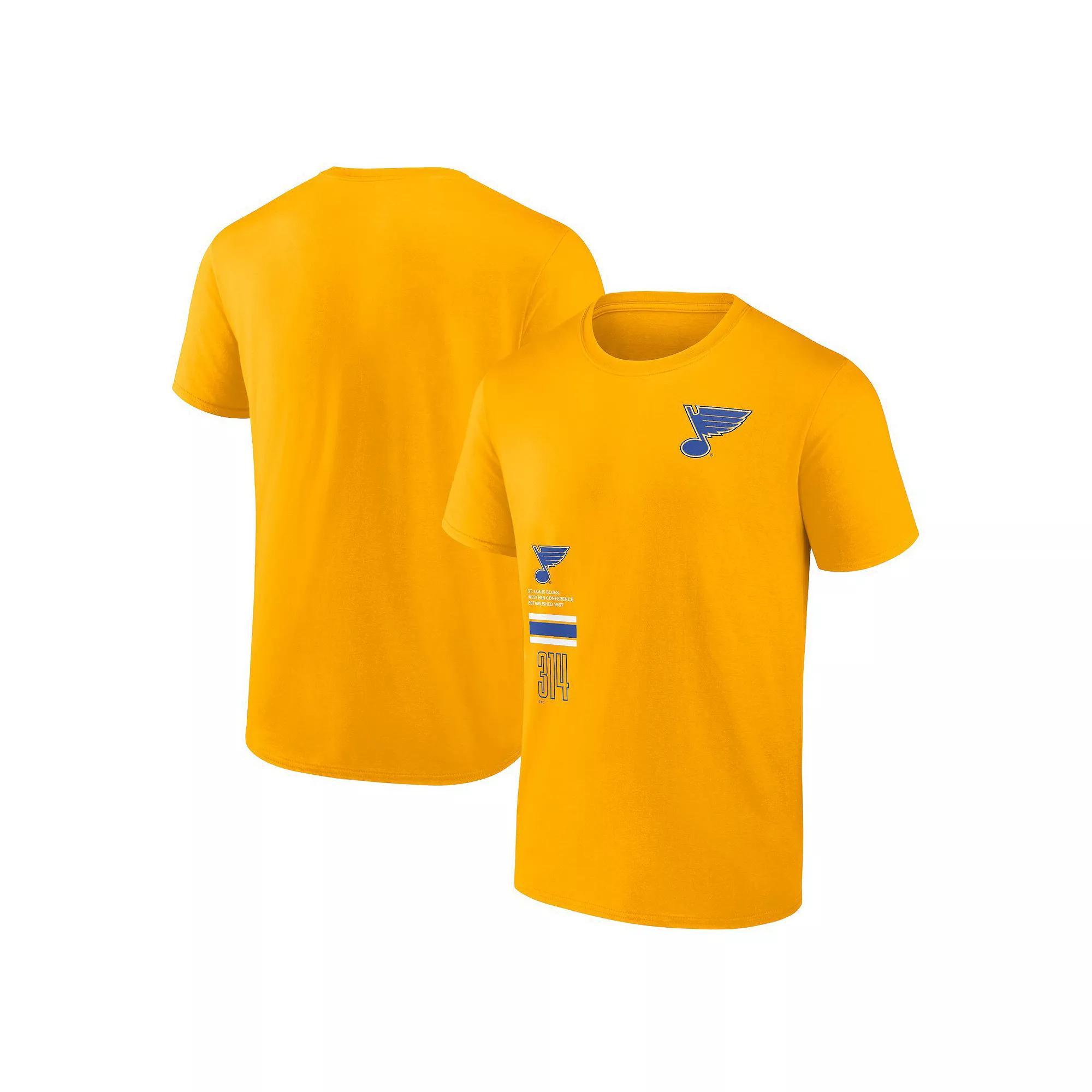 Mens Fanatics Branded St. Louis Blues Represent T-Shirt Product Image