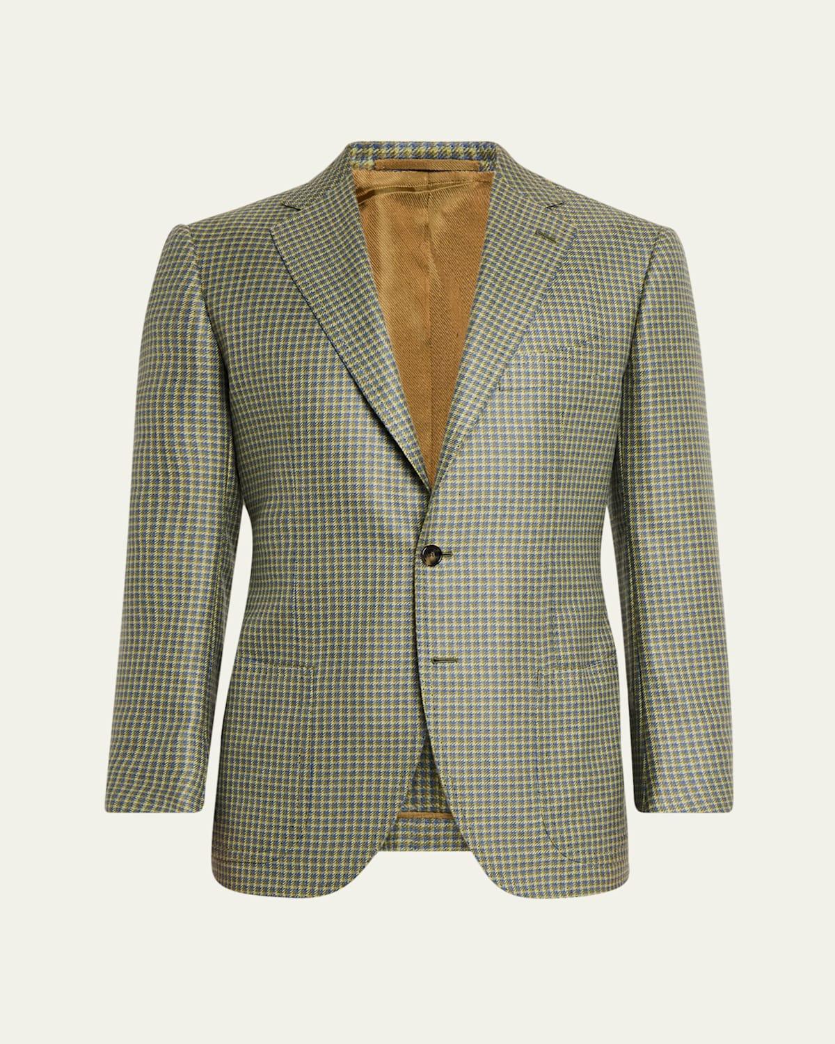 Mens Mini-Check Sport Coat Product Image