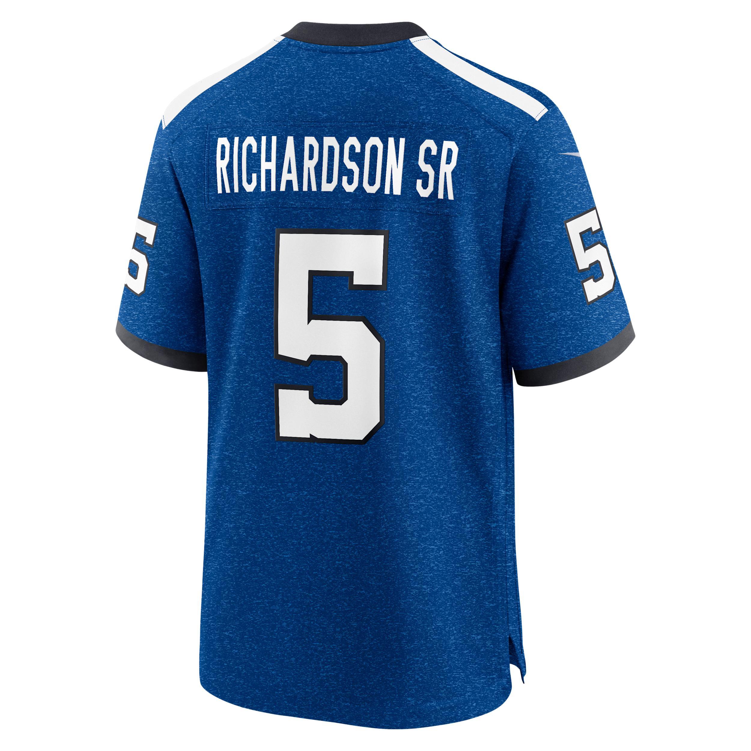 Anthony Richardson Sr. Indianapolis Colts Nike Men's NFL Game Jersey Product Image