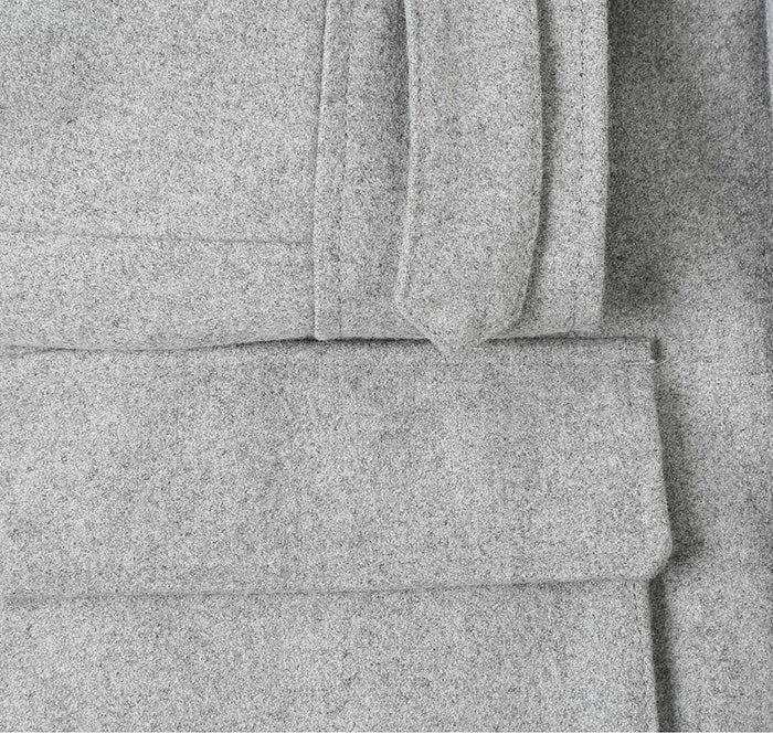 English Laundry Gray Slim Fit Wool Blend Short Coat Product Image