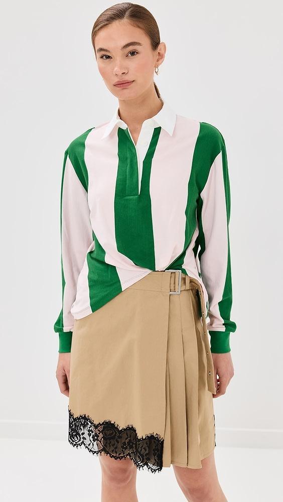 3.1 Phillip Lim Rugby Shirt Combo Mini Dress | Shopbop Product Image