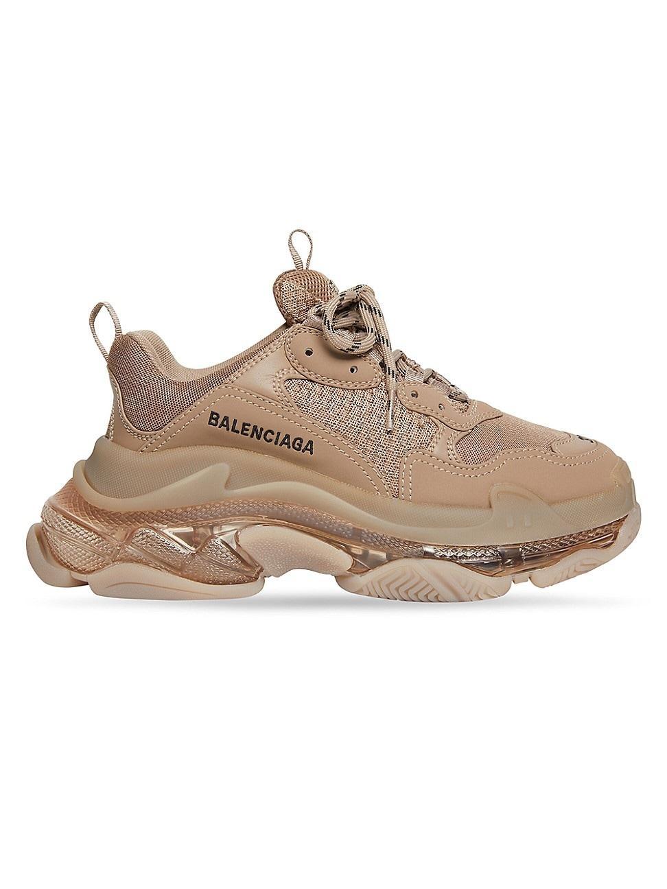 Womens Triple S Clear Sole Sneakers Product Image