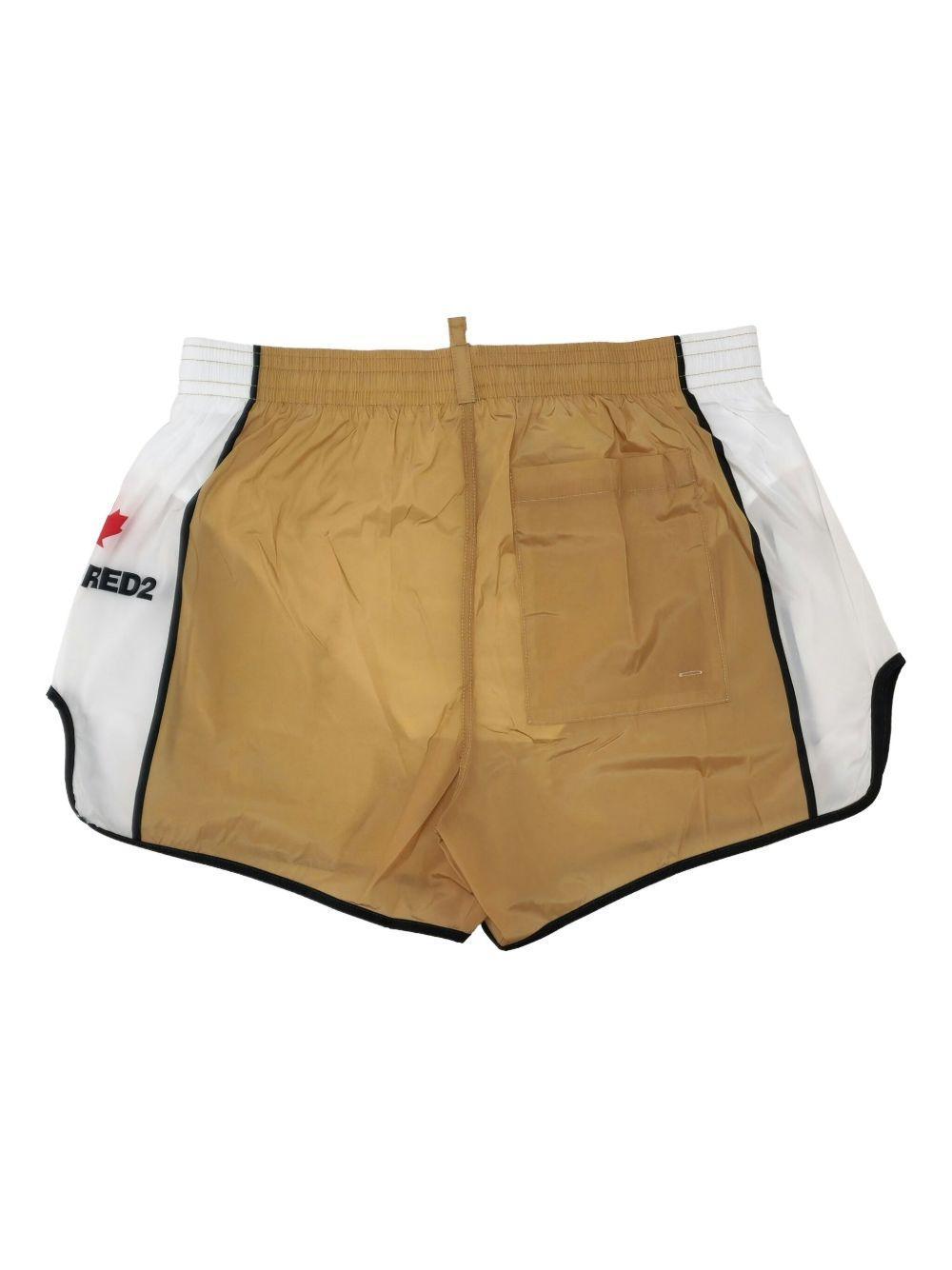 panelled drawstring swim shorts Product Image