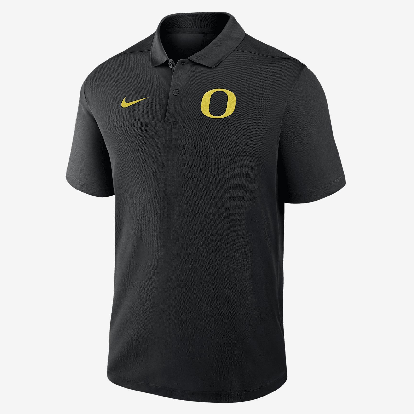 Oregon Primetime Victory Primary Logo Men's Nike Dri-FIT College Polo Product Image