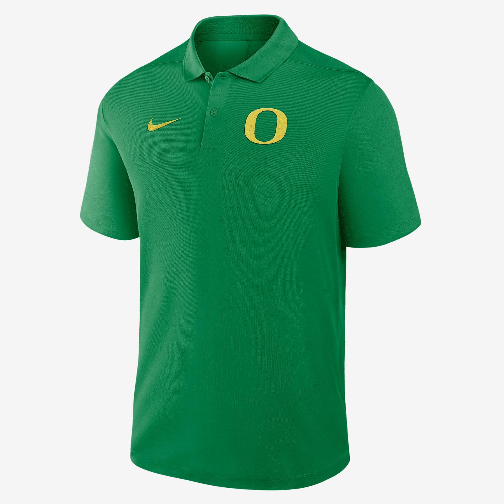 Oregon Primetime Victory Primary Logo Men's Nike Dri-FIT College Polo Product Image
