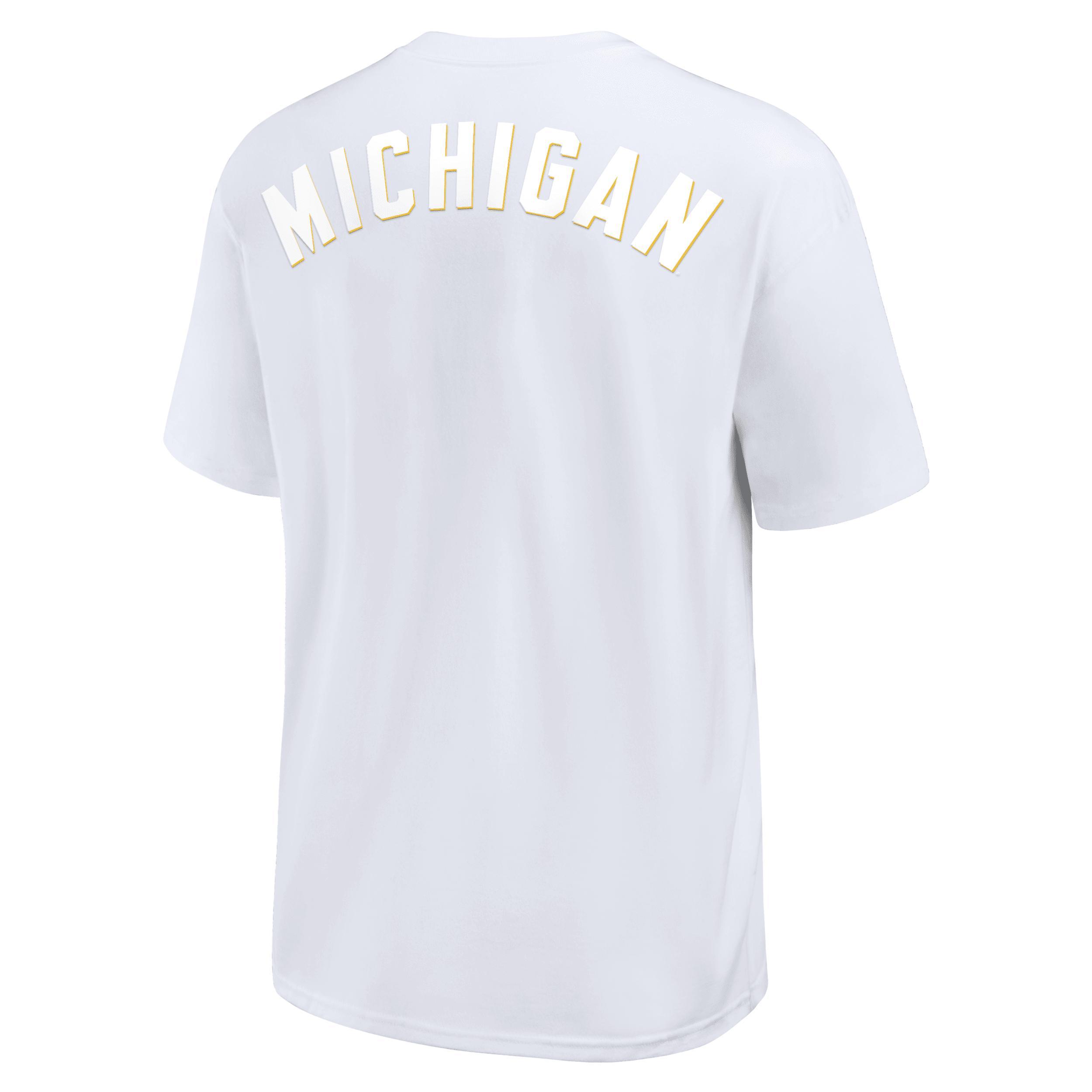 Michigan Wolverines Statement Max90 Nike Men's College T-Shirt Product Image