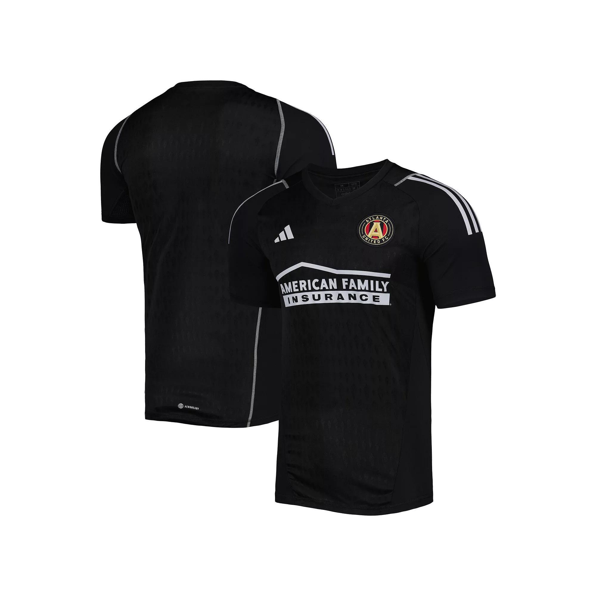 Mens adidas Black Atlanta United FC 2023 Replica Goalkeeper Jersey Product Image