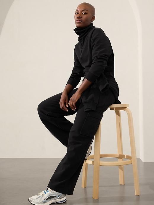 Forever Fleece Mid Rise Cargo Pant Product Image