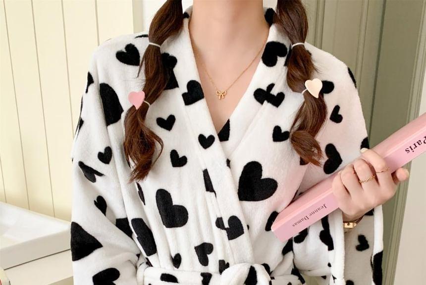 Heart Pajama Robe Product Image