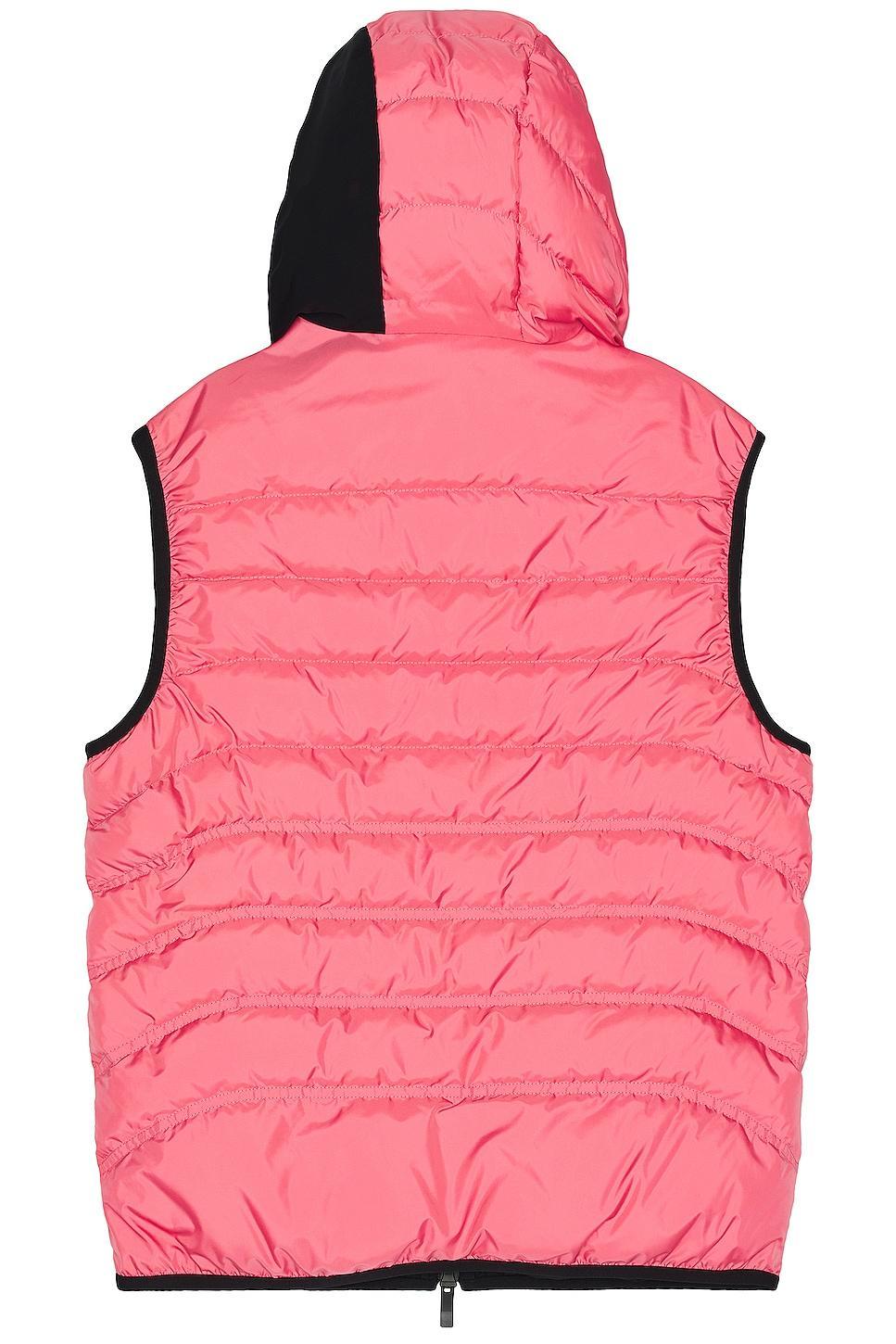 Moncler Nubiera Vest in Pink Product Image