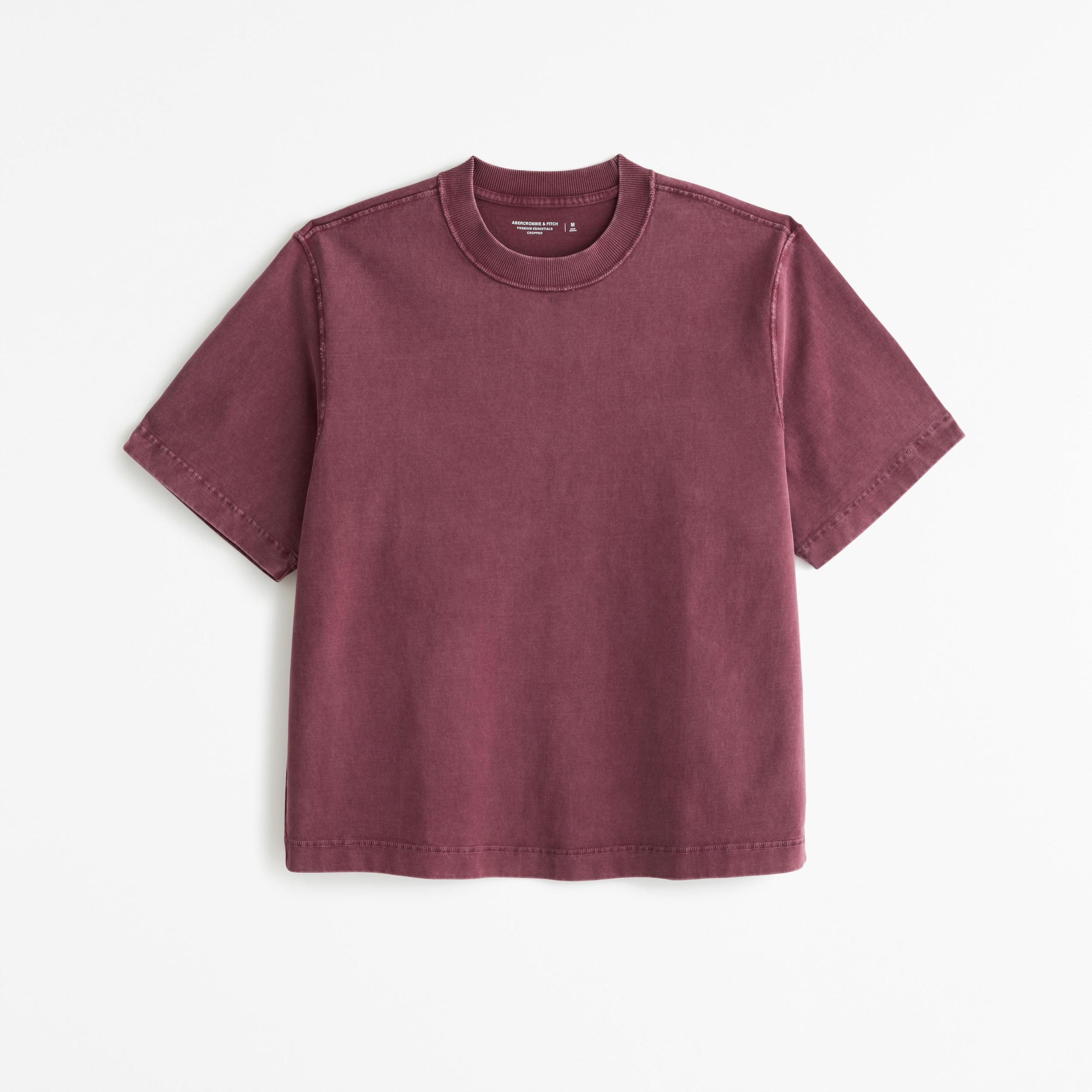 Premium Heavyweight Cropped Tee Product Image