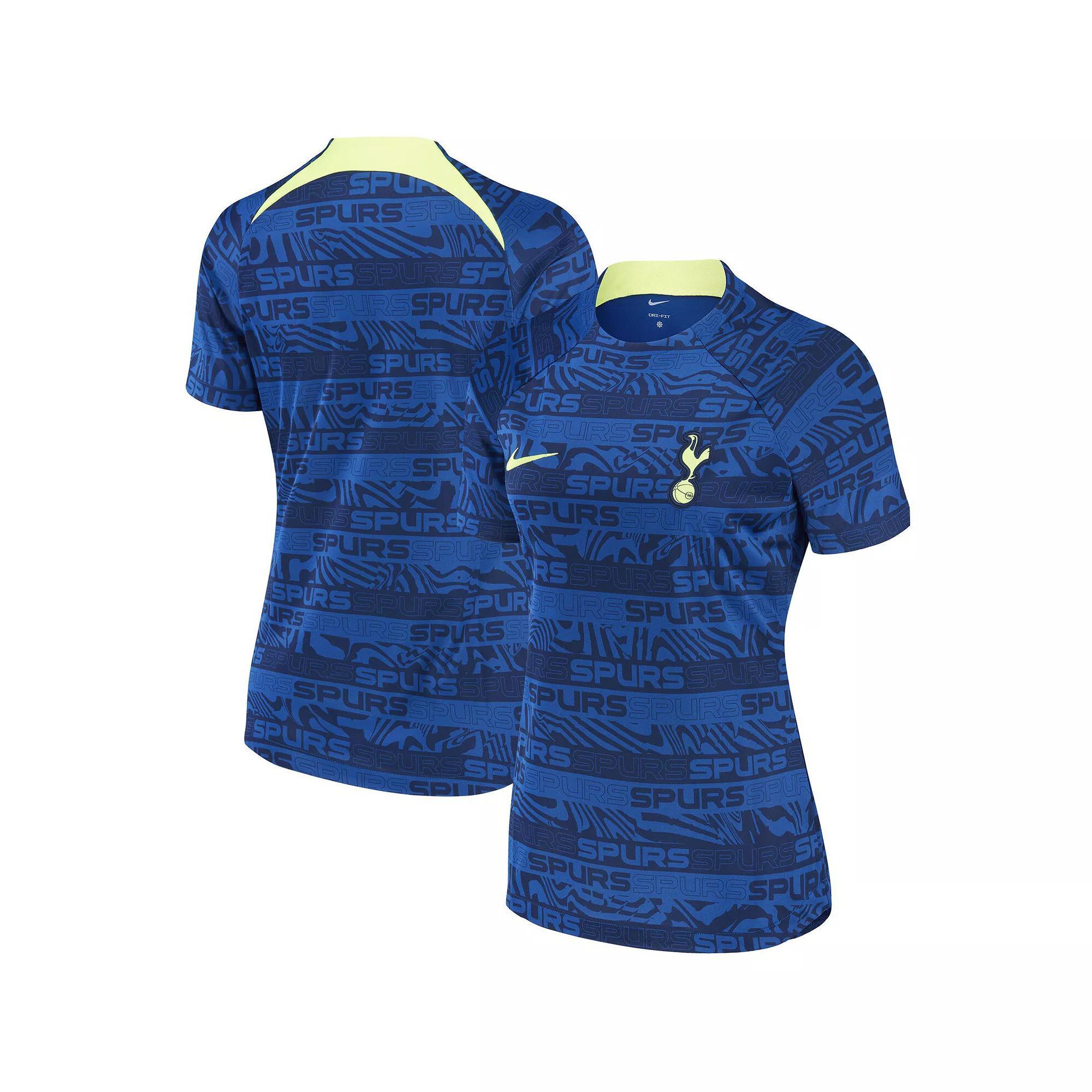 Women's Nike Navy Tottenham Hotspur 2022/23 Pre-Match Home Performance Top, Size: Small, Tot Blue Product Image