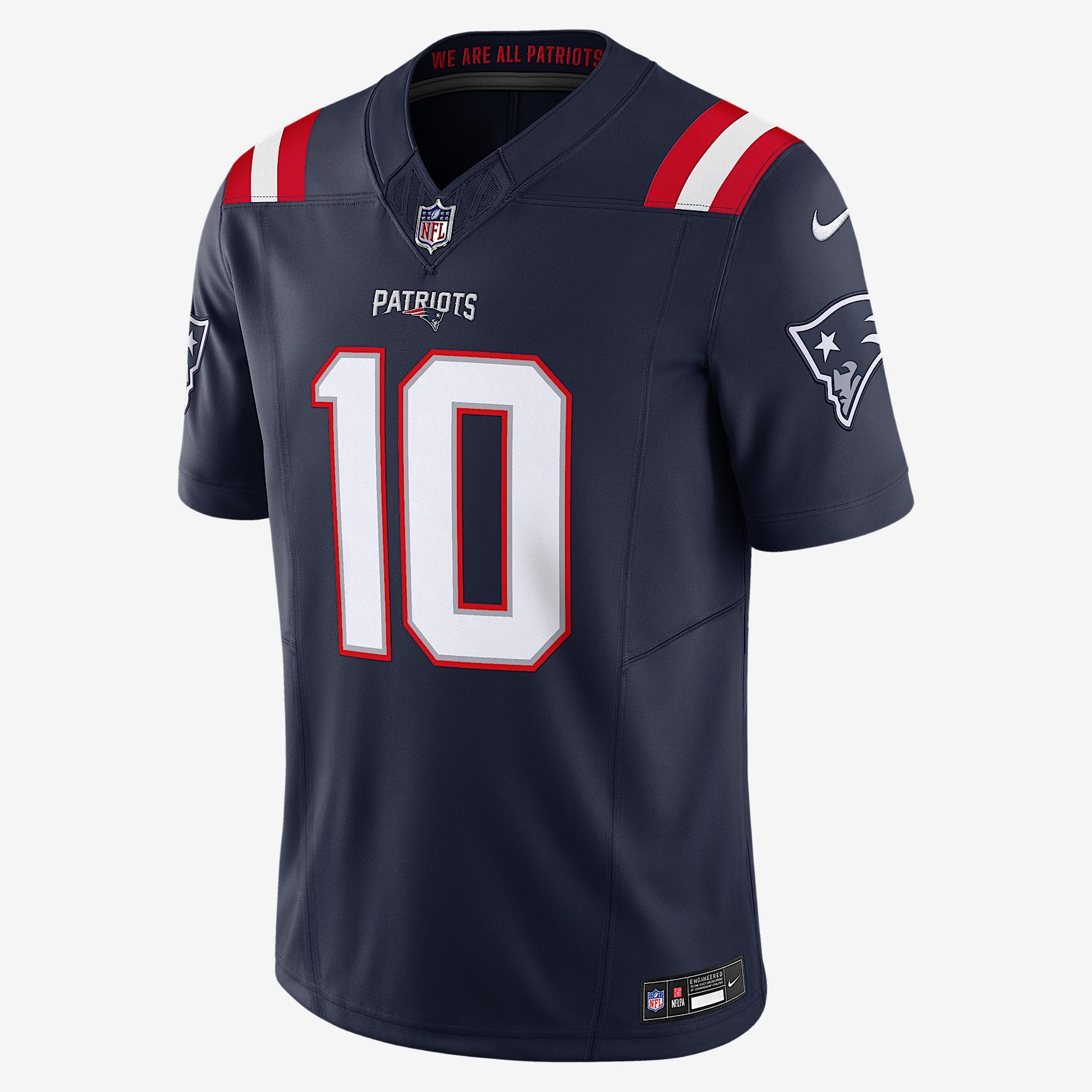 Drake Maye New England Patriots Men's Nike Dri-FIT NFL Limited Jersey Product Image