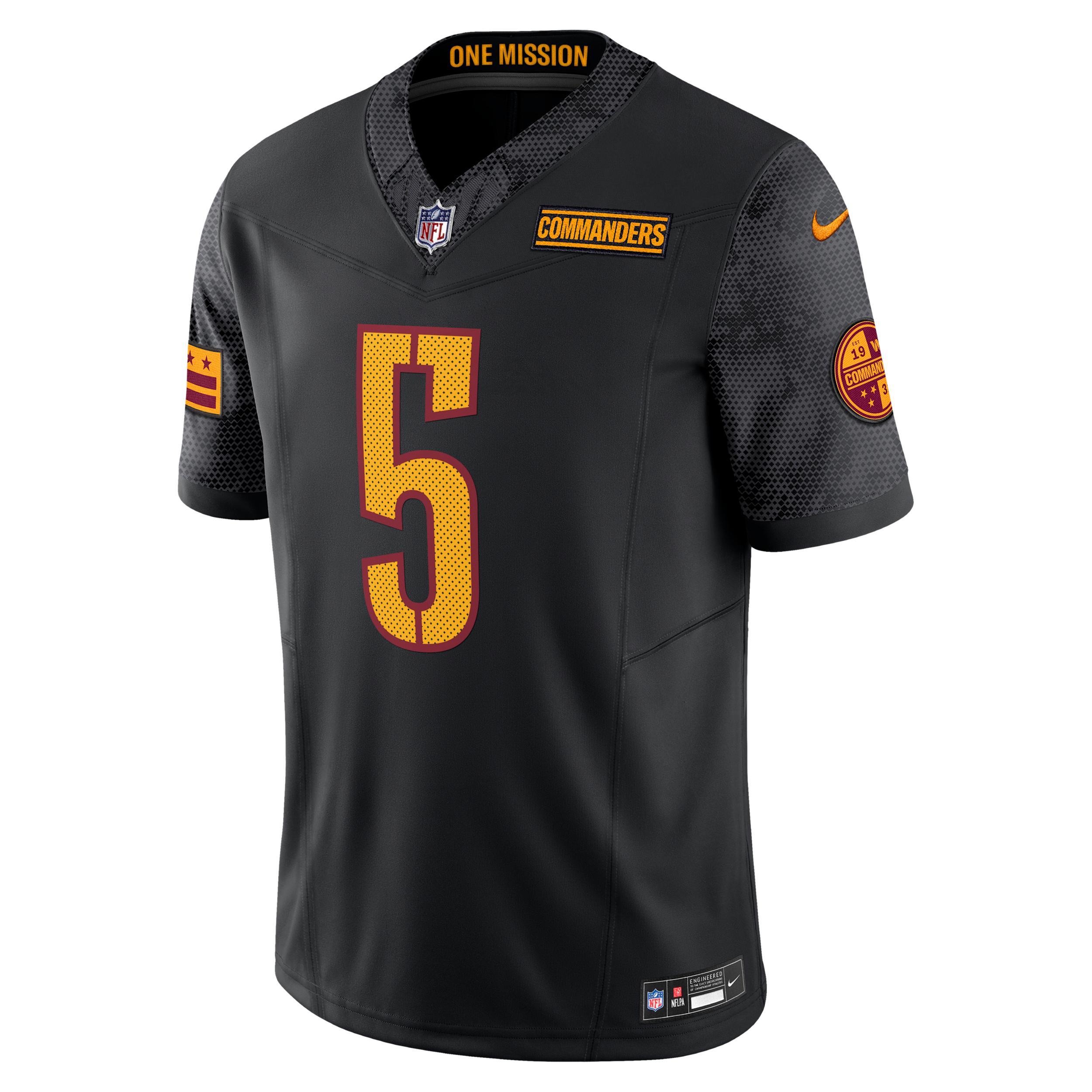 Jayden Daniels Washington Commanders Nike Men's Dri-FIT NFL Limited Jersey Product Image
