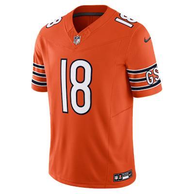 Men's Nike Caleb Williams Orange Chicago Bears Vapor F.U.S.E. Limited Jersey, Size: 2XL Product Image