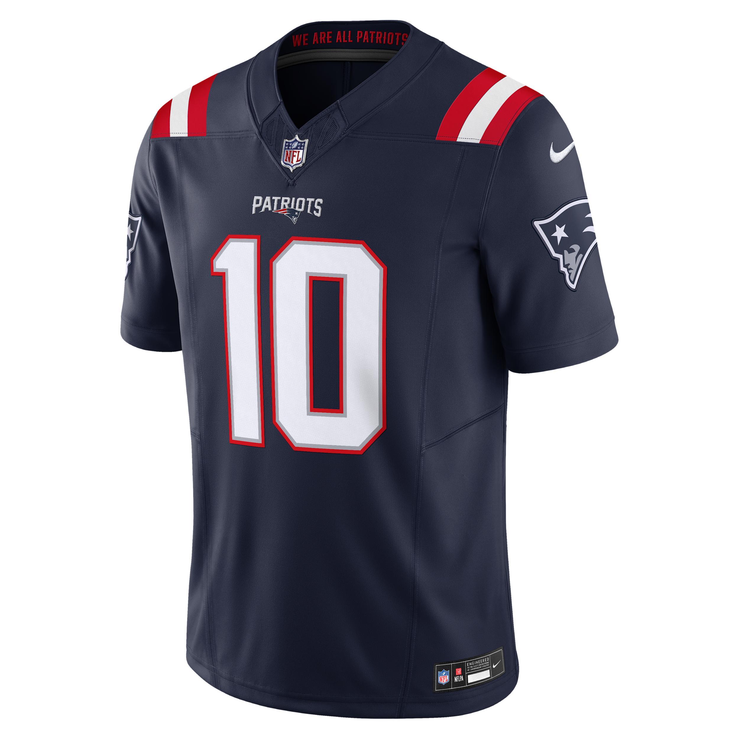 Drake Maye New England Patriots Men's Nike Dri-FIT NFL Limited Jersey Product Image