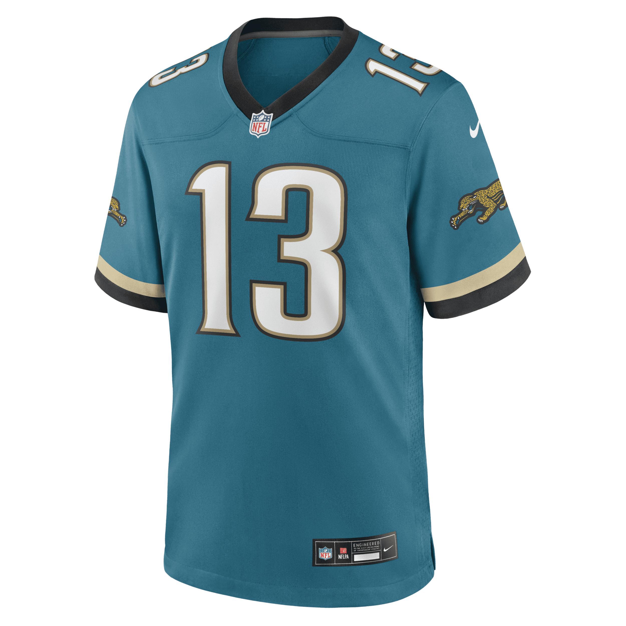 Men's Nike Christian Kirk Teal Jacksonville Jaguars Prowler Throwback Player Game Jersey, Size: XL, Blue Product Image
