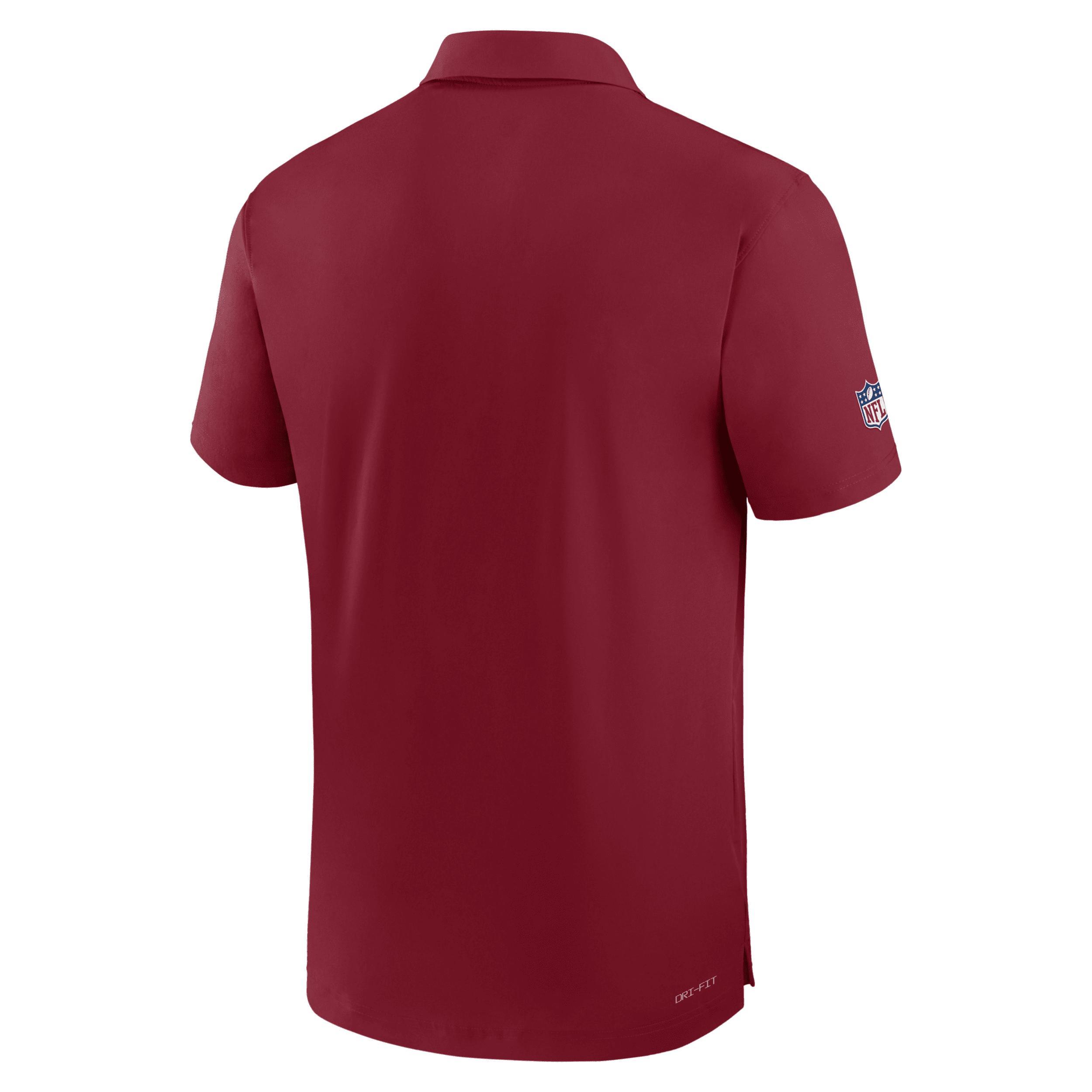 Mens Nike Tennessee Titans Sideline Coaches Performance Polo Blue Product Image