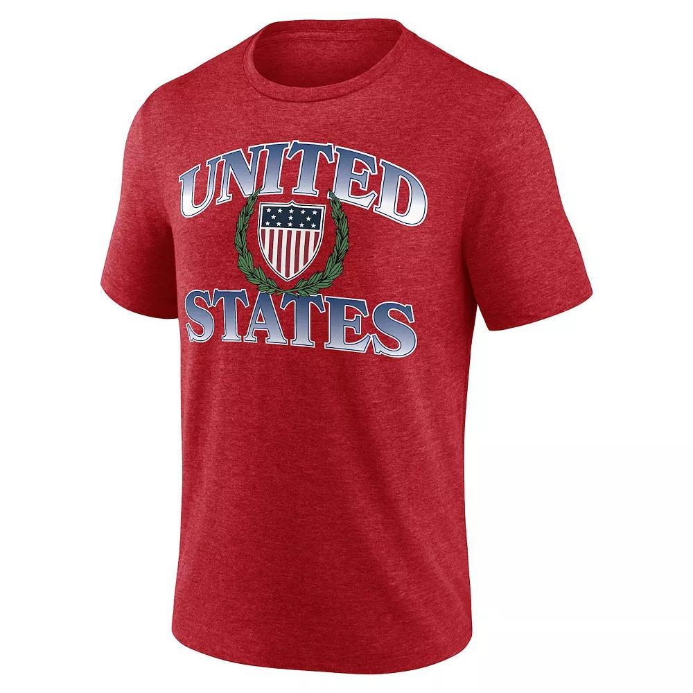 Men's Vintage Victory Graphic T-Shirt, Size: Large, Usa Red Product Image