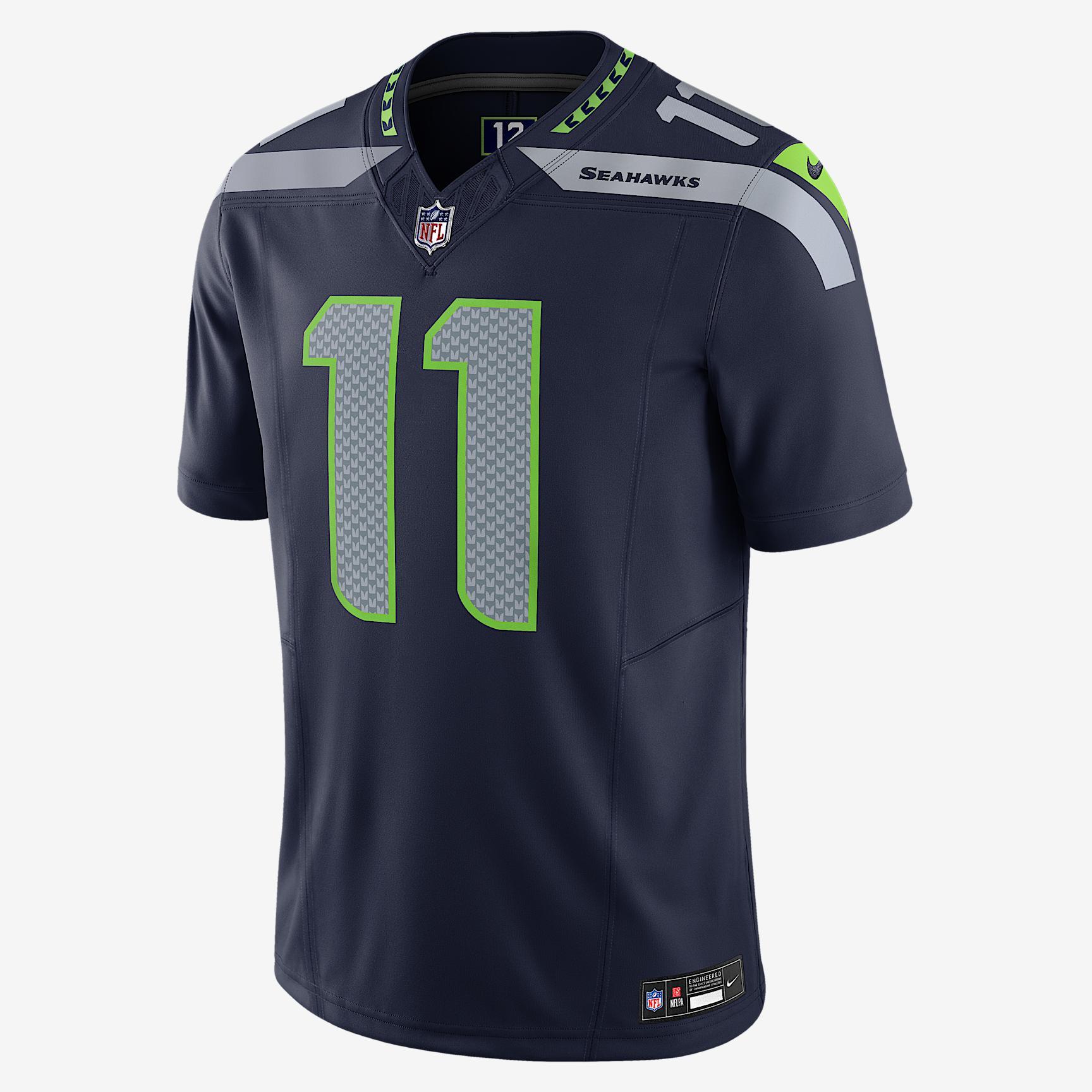 Jaxon Smith-Njigba Seattle Seahawks Men's Nike Dri-FIT NFL Limited Jersey Product Image
