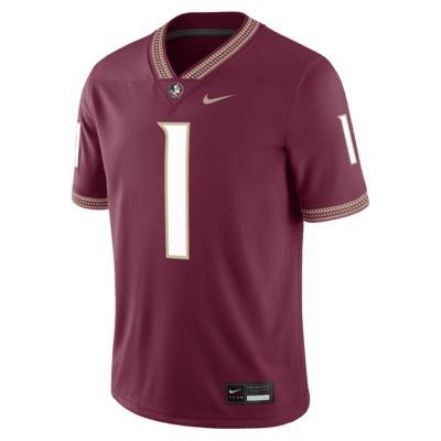 Men's Nike #1 White Florida State Seminoles Game Jersey, Size: XL Product Image