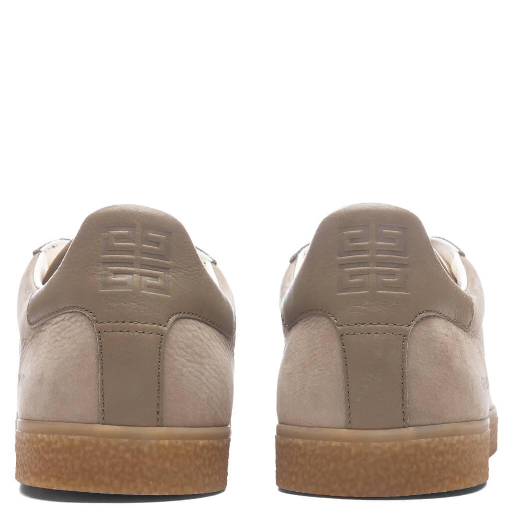 Town Nubuck and Leather Sneakers - Khaki Male Product Image