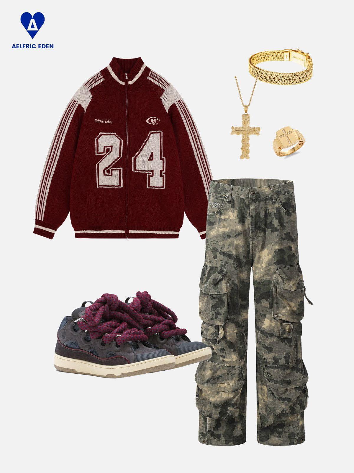 Aelfric Eden Camouflage Baggy Pants Product Image