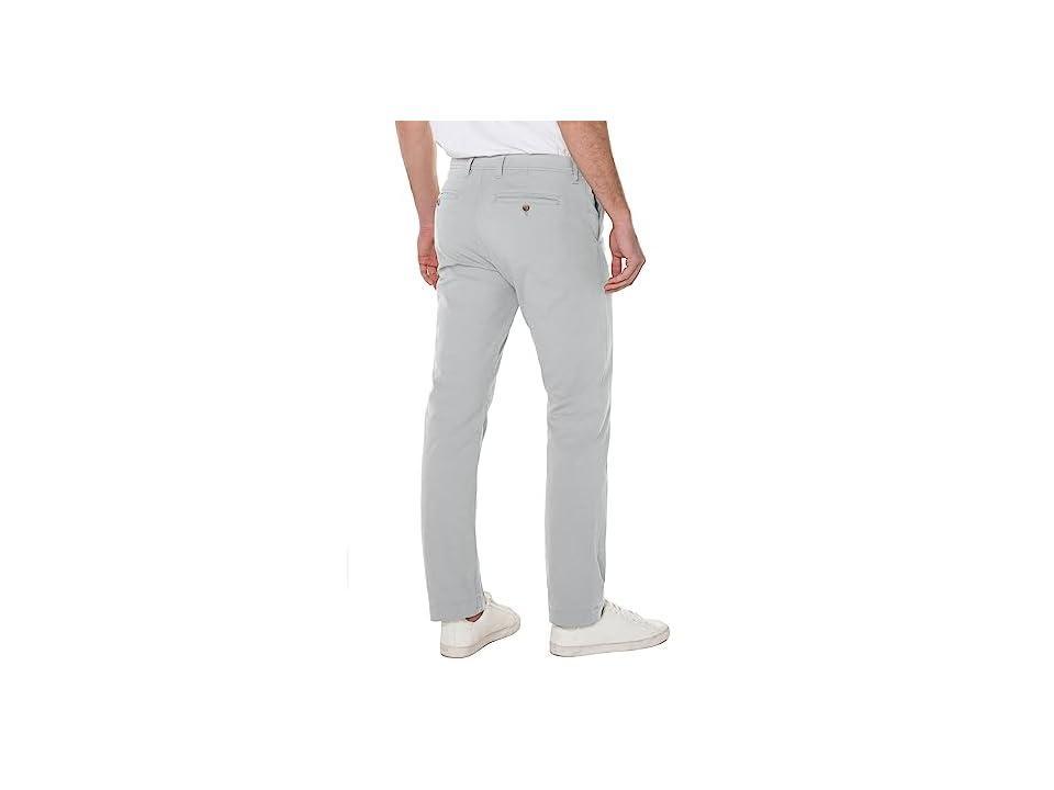 Liverpool Los Angeles Chino Twill Trousers (Fog) Men's Clothing Product Image