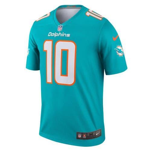 Mens Nike Tyreek Hill Aqua Miami Dolphins Legend Jersey Turquoise A Product Image