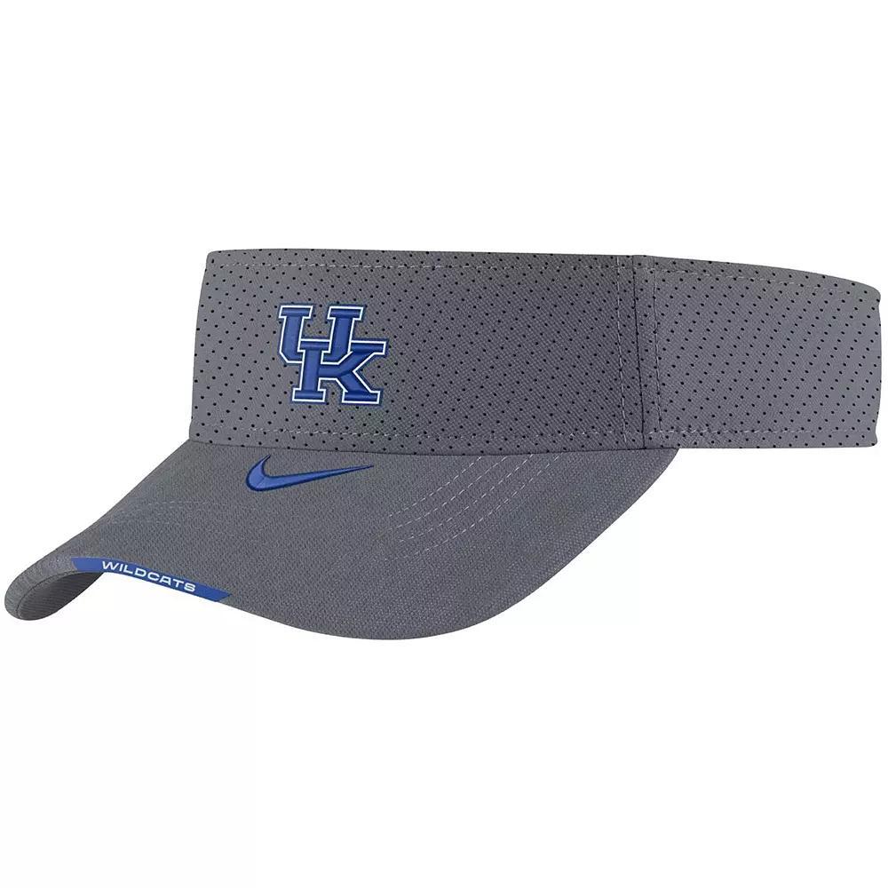 Men's Nike Gray Kentucky Wildcats 2021 Sideline Performance Visor, Grey Product Image