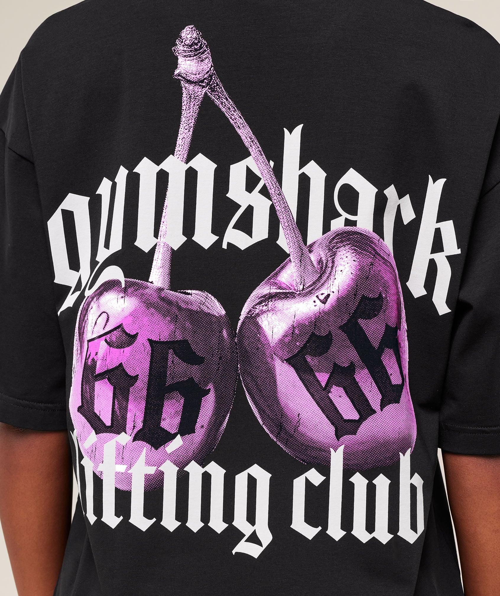 Cherry Graphic Oversized T-Shirt Product Image