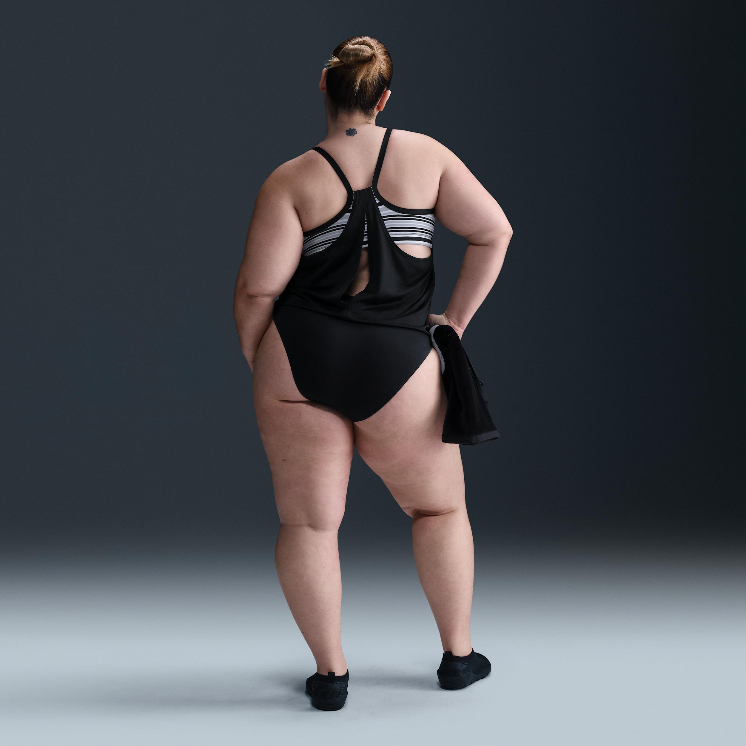 Nike Women's Swim Layered Tank Topini (Extended Sizing) Product Image
