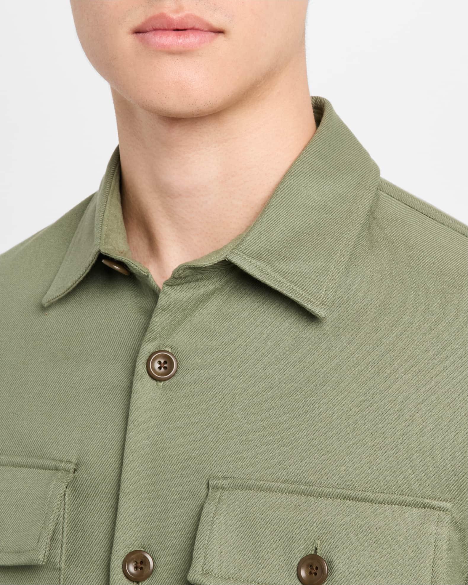 Men's Double-Face Workwear Shirt Product Image