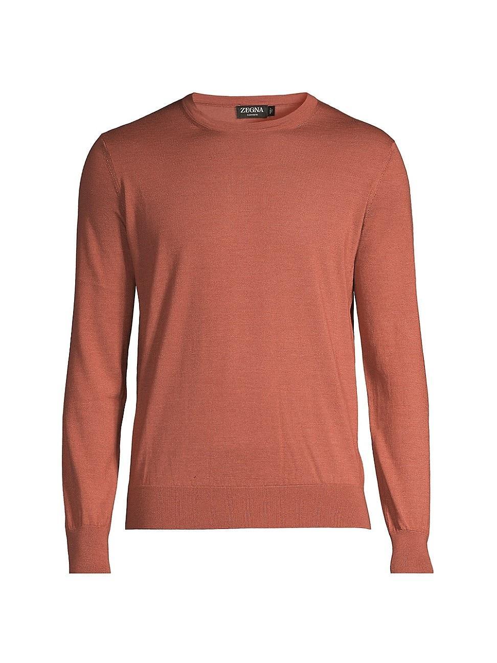 Mens Casheta Cashmere-Silk Crewneck Sweater Product Image