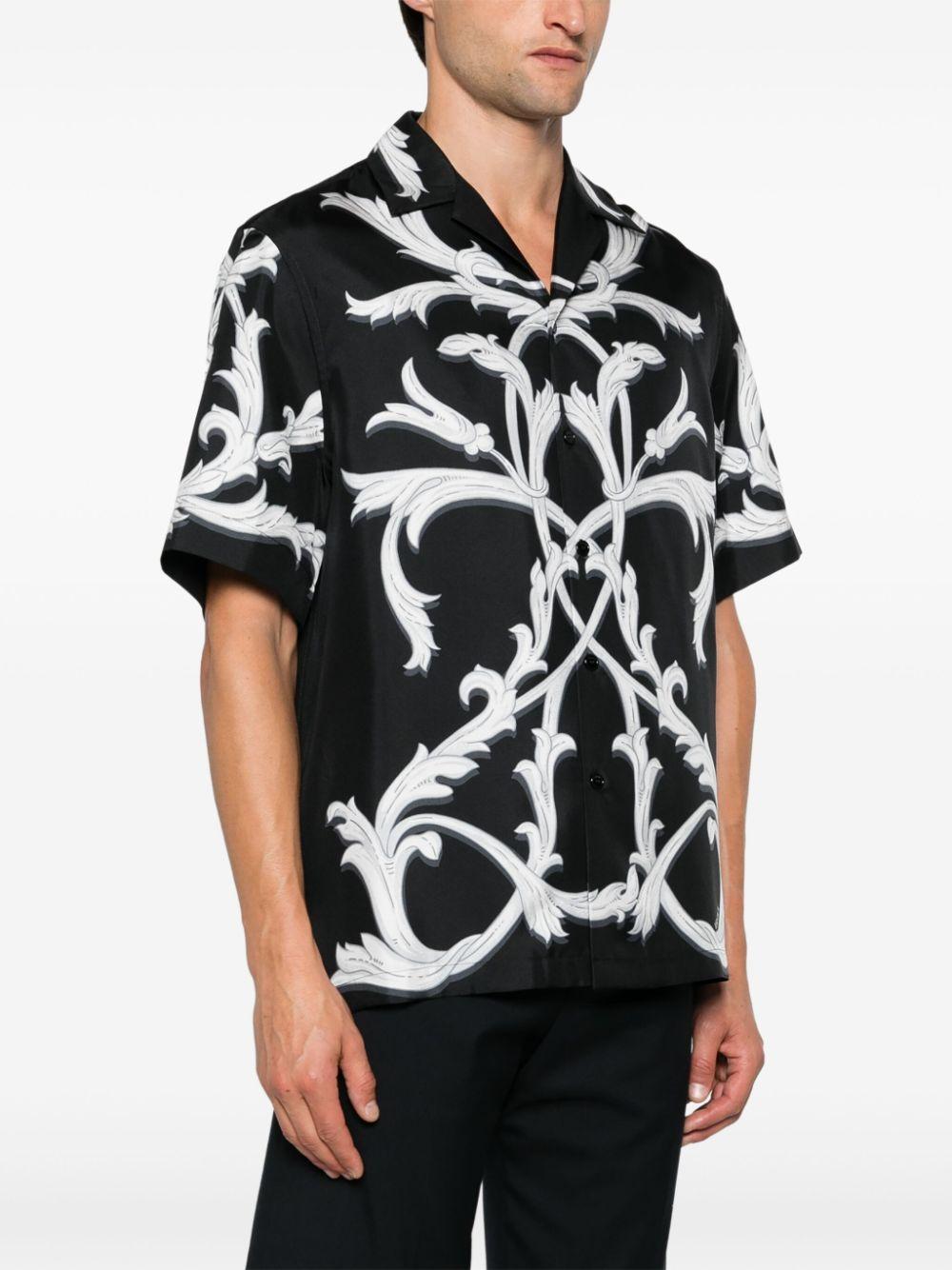 silk twill shirt Product Image