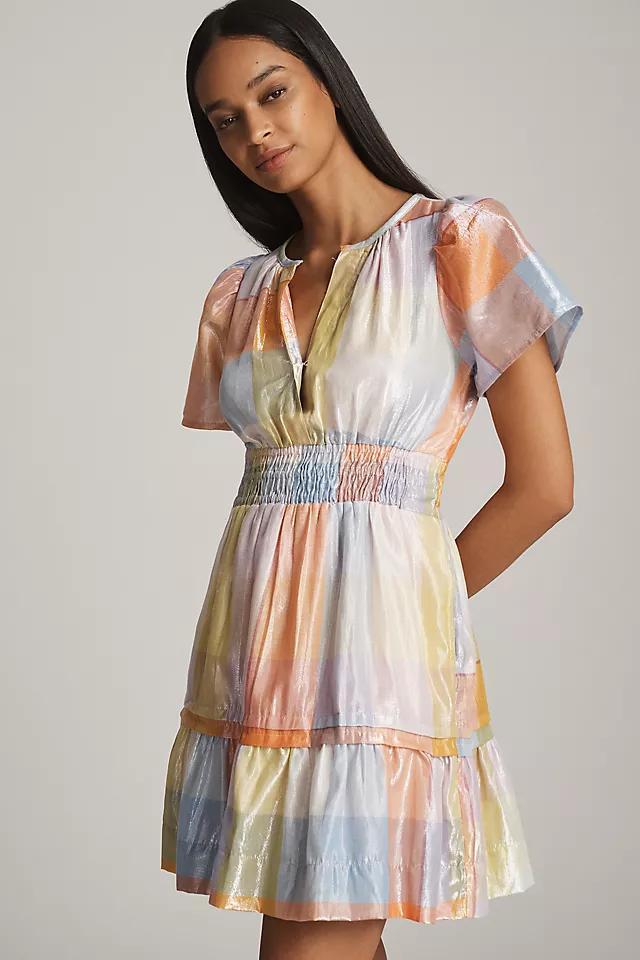 The Somerset Mini Dress: Metallic Edition Product Image