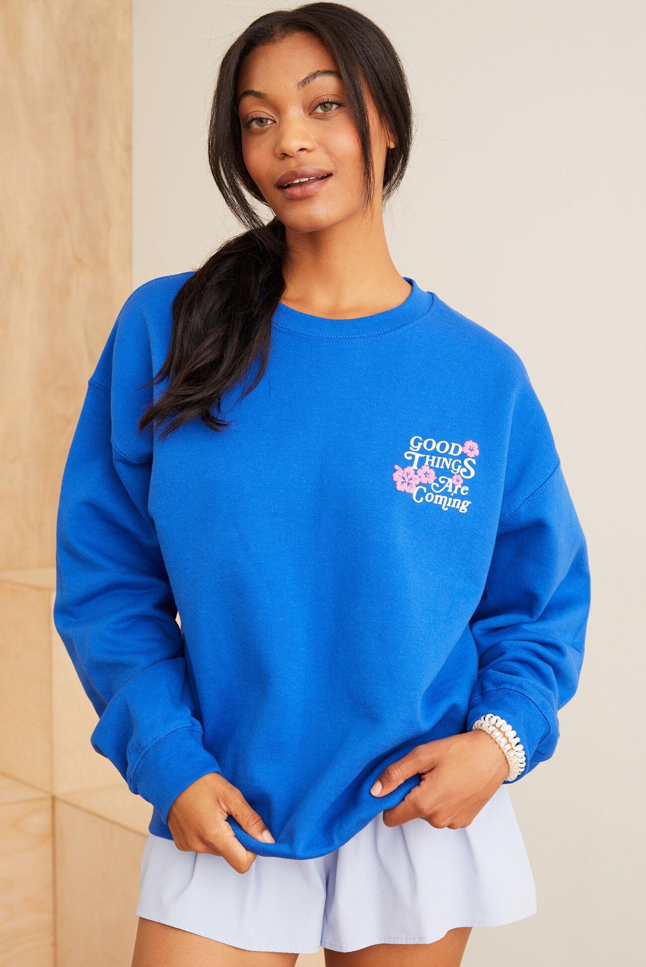 Good Things Graphic Sweatshirt Product Image