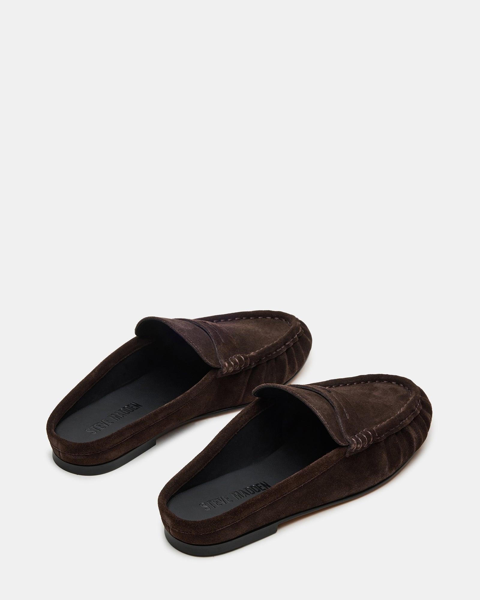 RAFE CHOCOLATE BROWN SUEDE Female Product Image