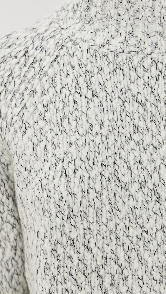 Vince Tonal Marl Textured Turtleneck | Shopbop Product Image