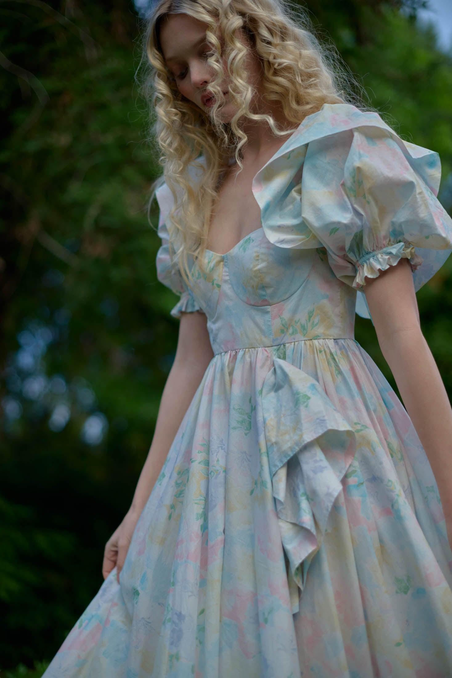 The Sweetcorn Rose Bloom Gown Product Image