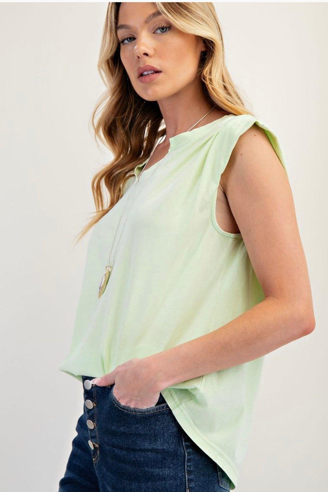 Limeade Boxy Tank Product Image
