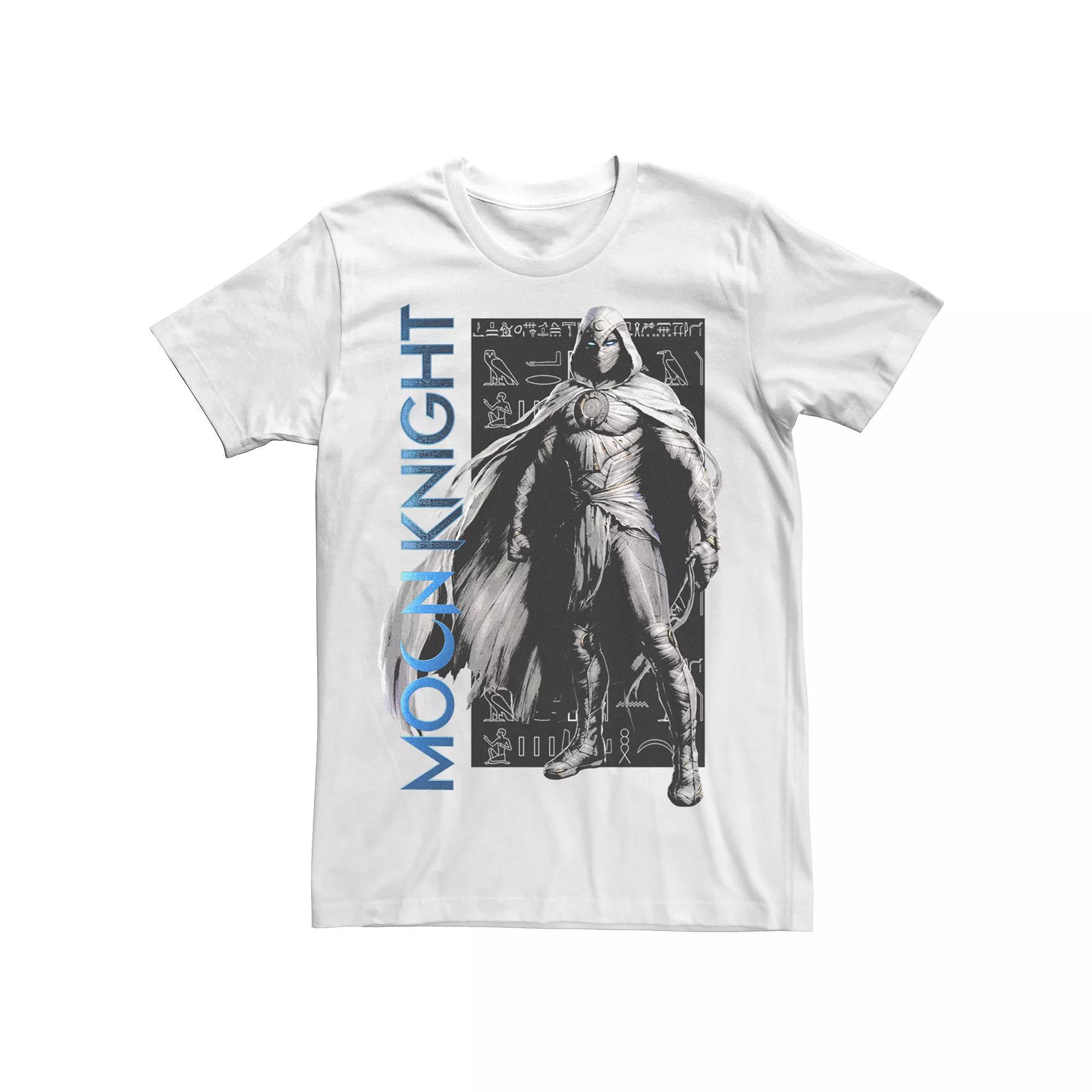 Men's Marvel Moon Knight That Knight Full Potrait Tee, Size: XXL, White Product Image