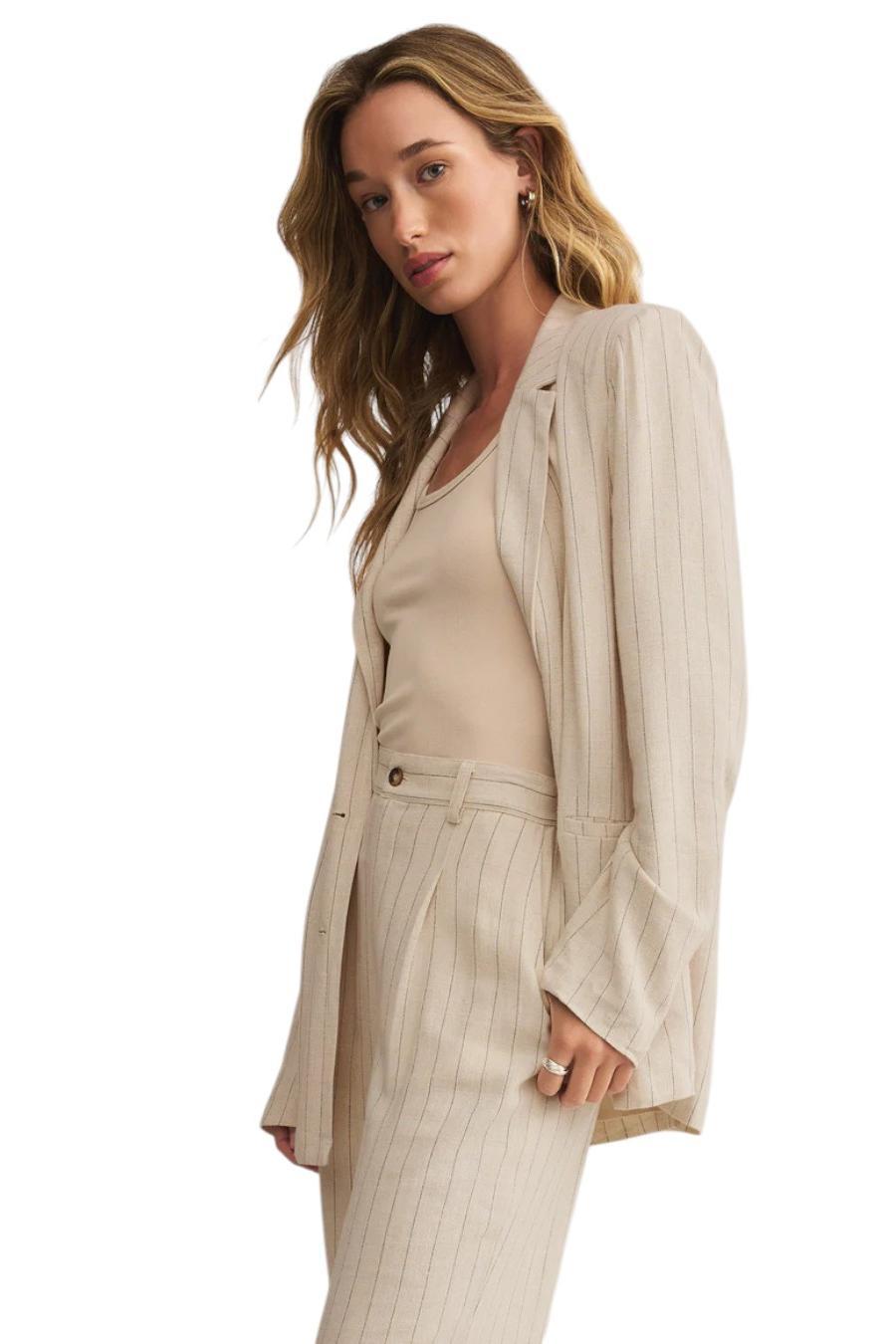 Livingston Pinstripe Blazer Product Image