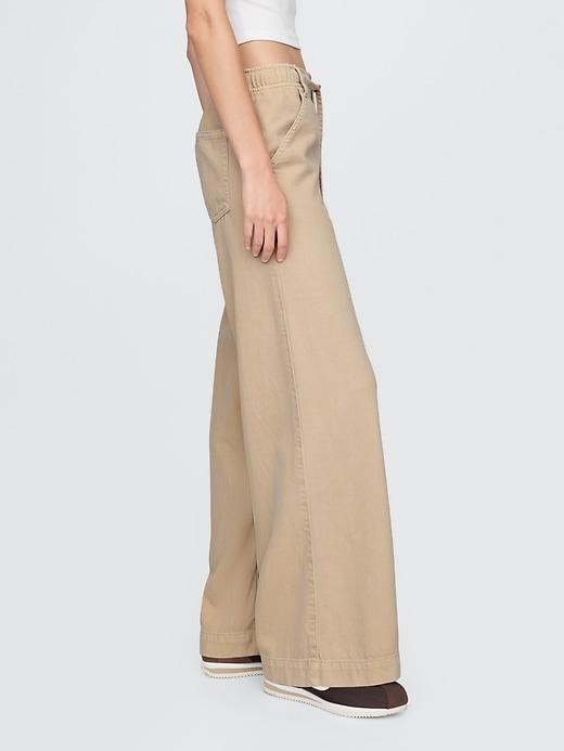 Mid Rise UltraSoft Easy Baggy Jeans Product Image