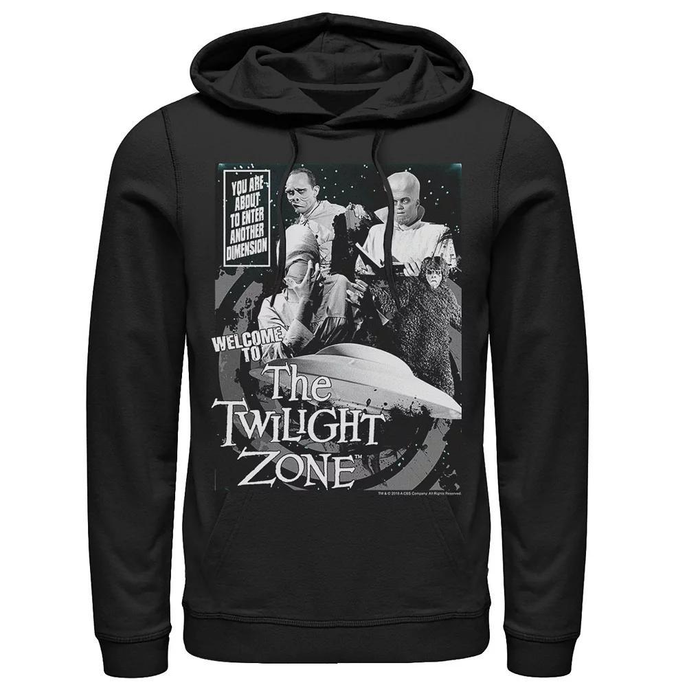 Men's The Twilight Zone Another Dimension Hoodie, Size: Large, Black Product Image