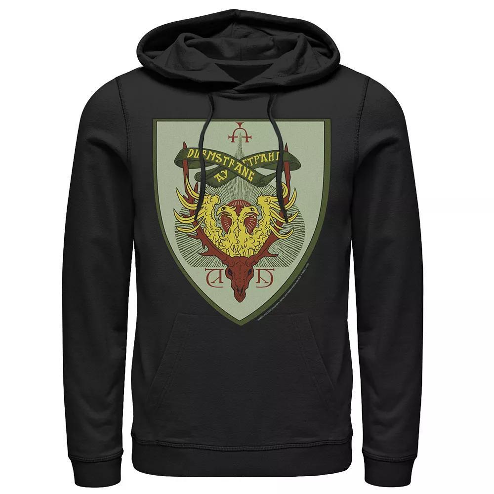 Men's Harry Potter Durmstrang Crest Graphic Pullover Hoodie, Size: Small, Black Product Image