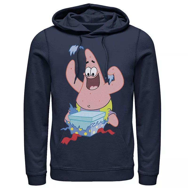Men's Nickelodeon SpongeBob SquarePants Patrick Star Holiday Hoodie, Size: Large, Blue Product Image